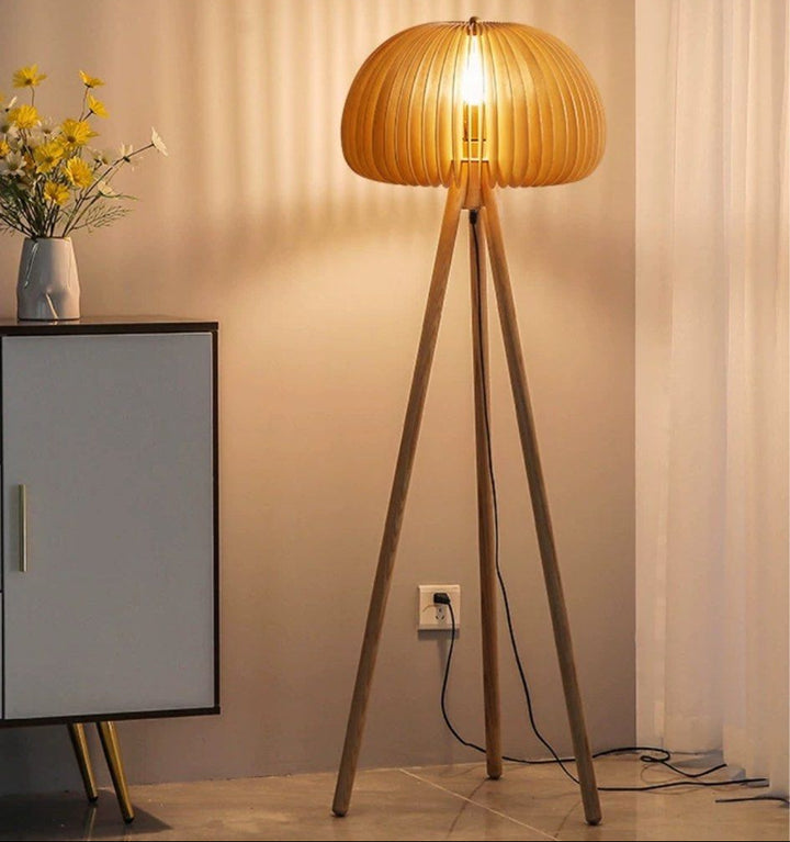 LENNA Japandi Table & Floor Lamp