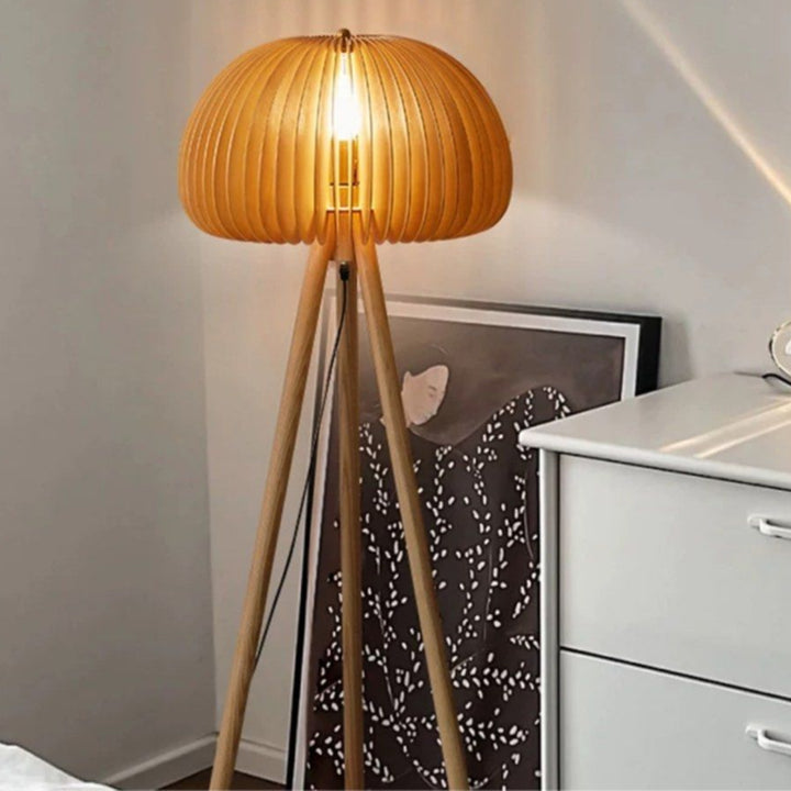 LENNA Japandi Table & Floor Lamp