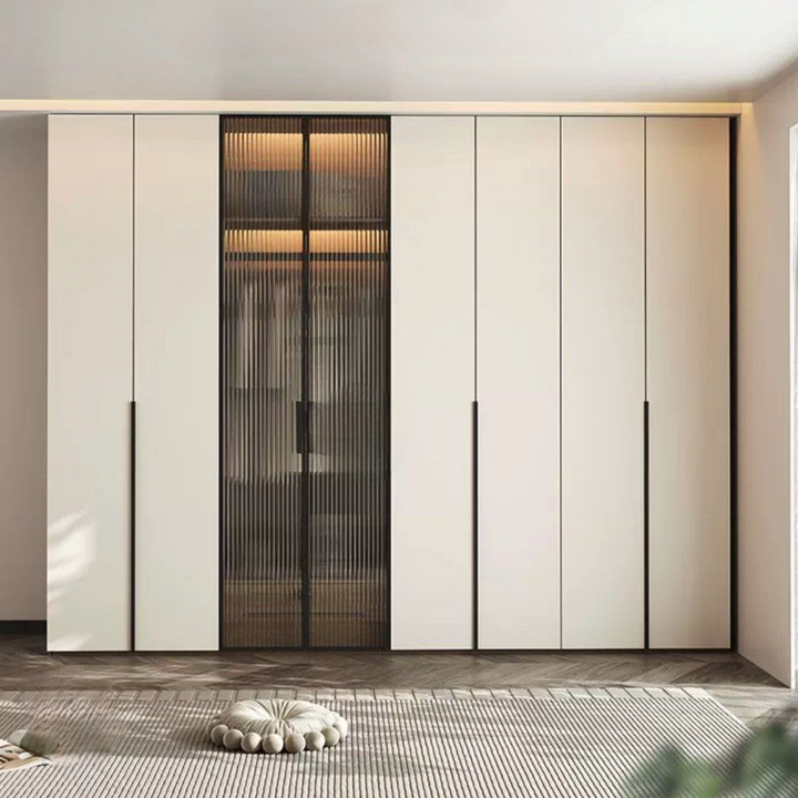 MARCELLUS Modern Walnut Wardrobe