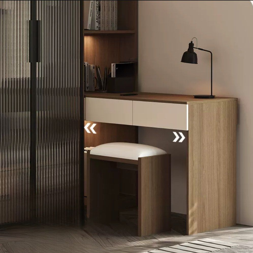 MARCELLUS Modern Walnut Wardrobe