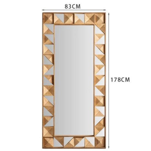 LEVINE Rustic Full Length Mirror