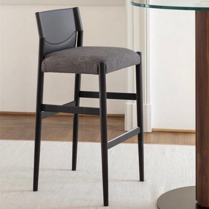 JACOV Modern Fabric Bar Stool