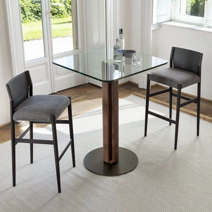 JACOV Modern Fabric Bar Stool