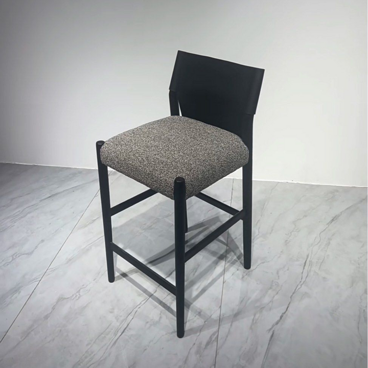 JACOV Modern Fabric Bar Stool