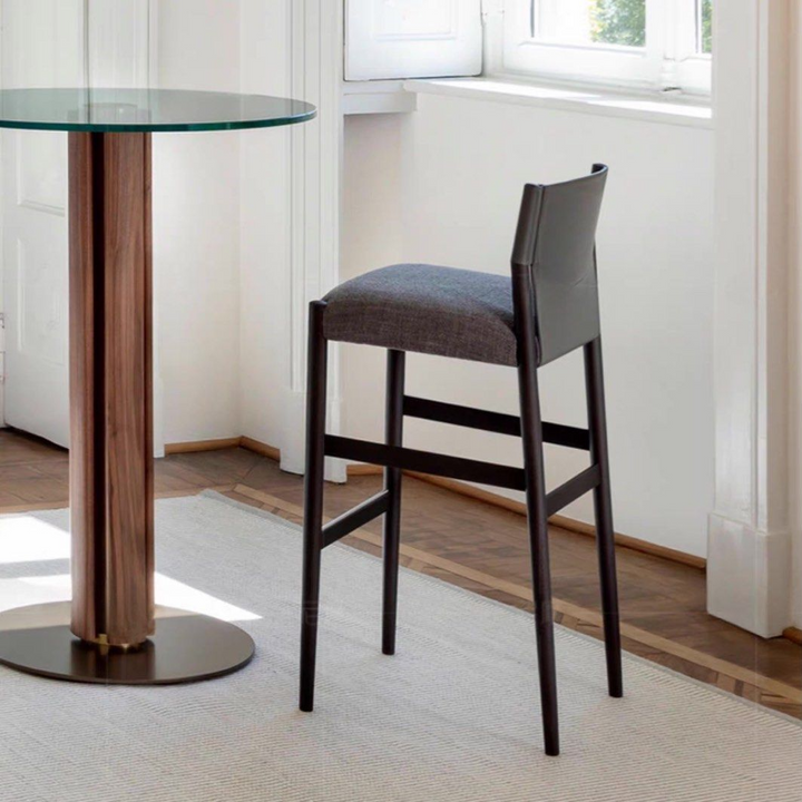 JACOV Modern Fabric Bar Stool