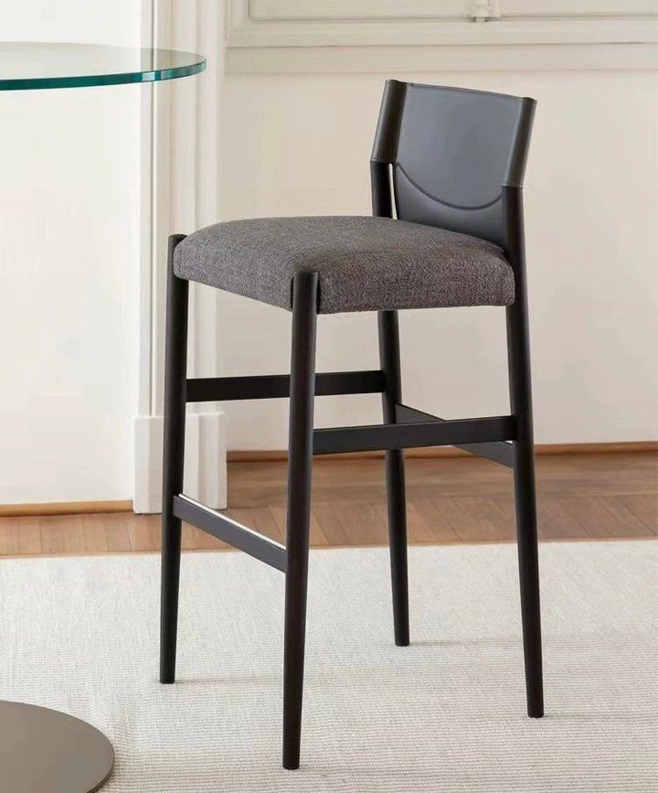 JACOV Modern Fabric Bar Stool