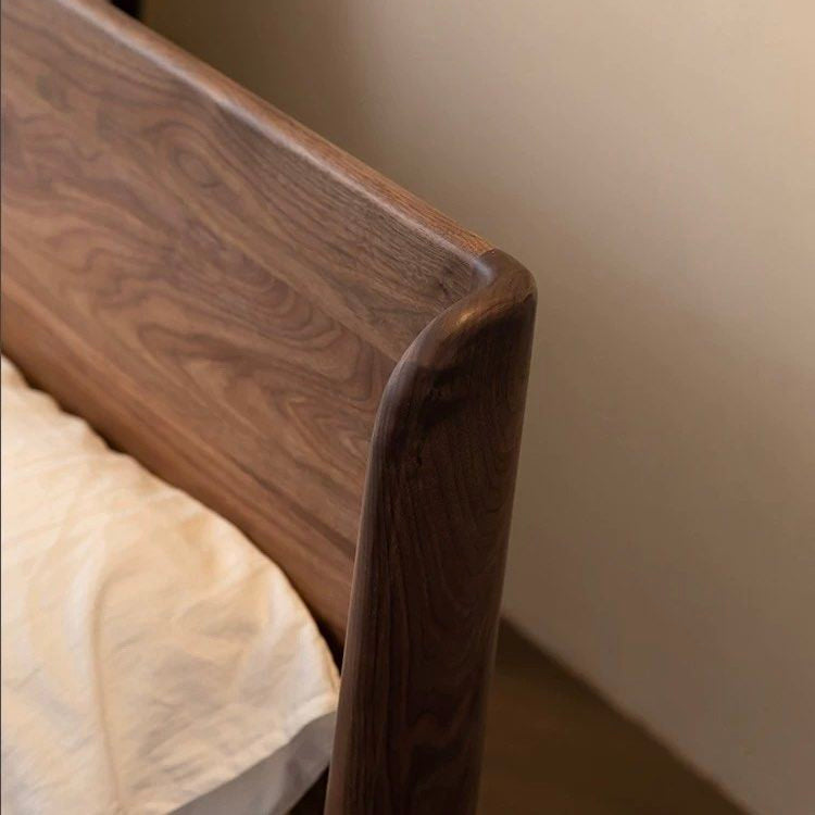 LEXAS Solid Walnut Wood Bedframe