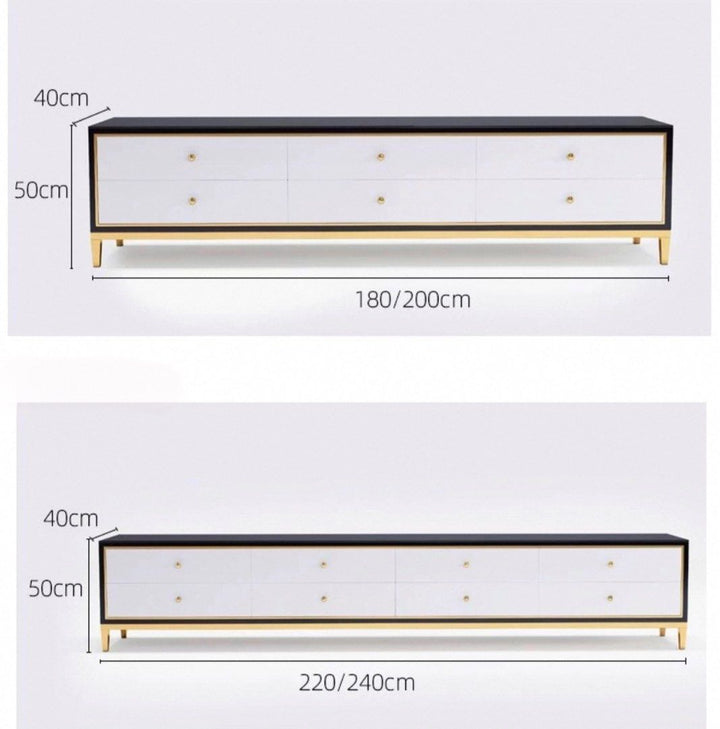 LIANGEO Victorian TV Console