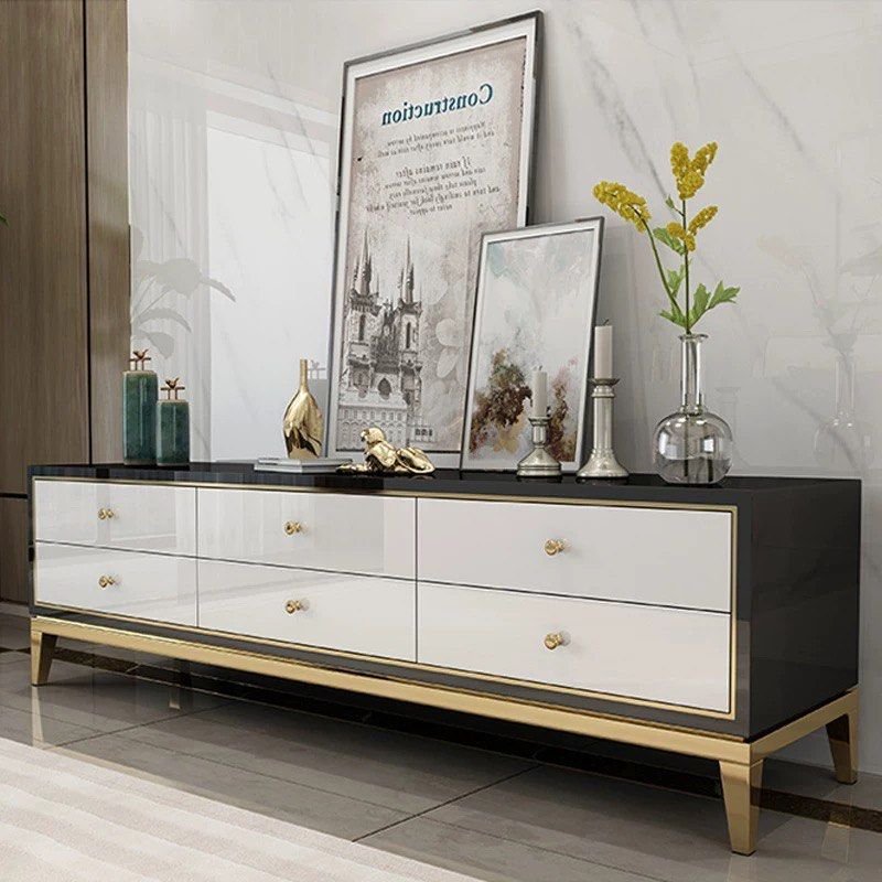 LIANGEO Victorian TV Console