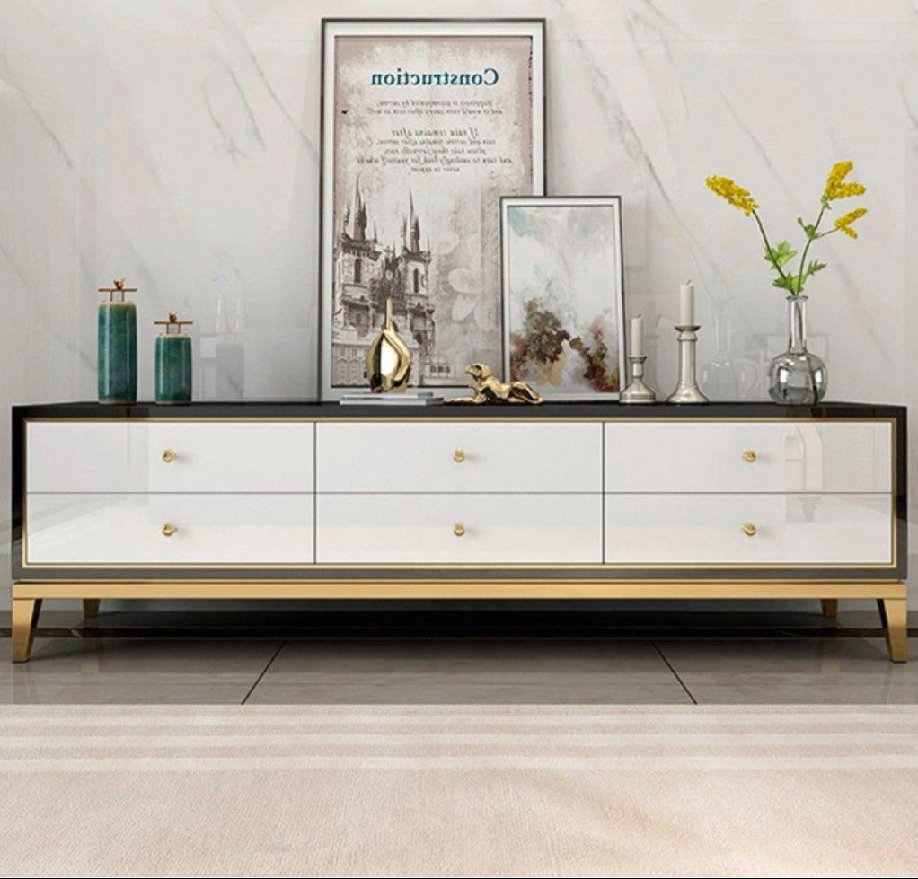 LIANGEO Victorian TV Console