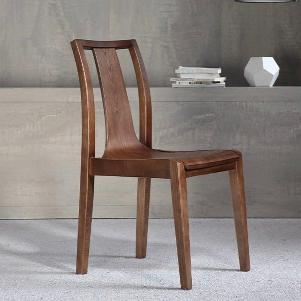 LAUFEYSON Rustic Solid Wood Dining Chair - Radical Homes Singapore