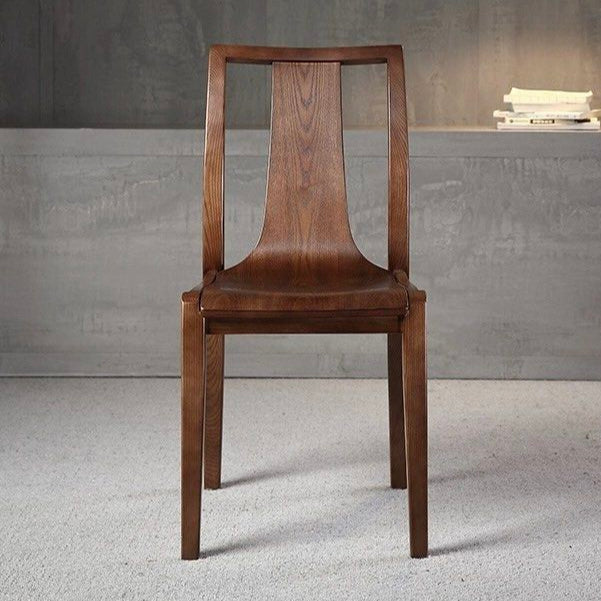 LAUFEYSON Rustic Solid Wood Dining Chair - Radical Homes Singapore