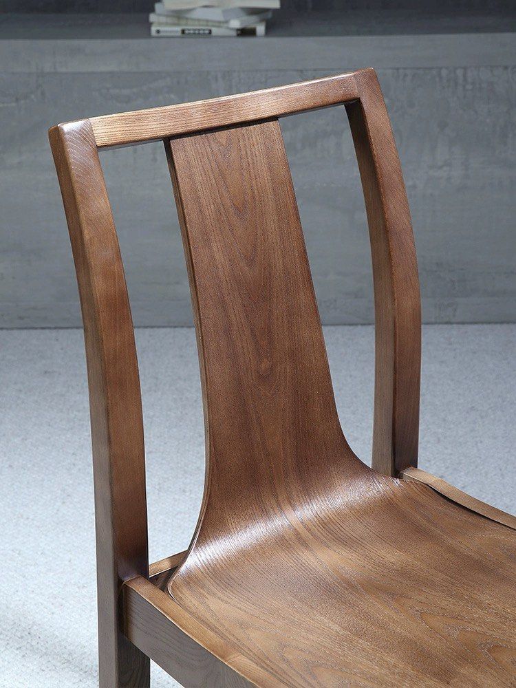 LAUFEYSON Rustic Solid Wood Dining Chair - Radical Homes Singapore