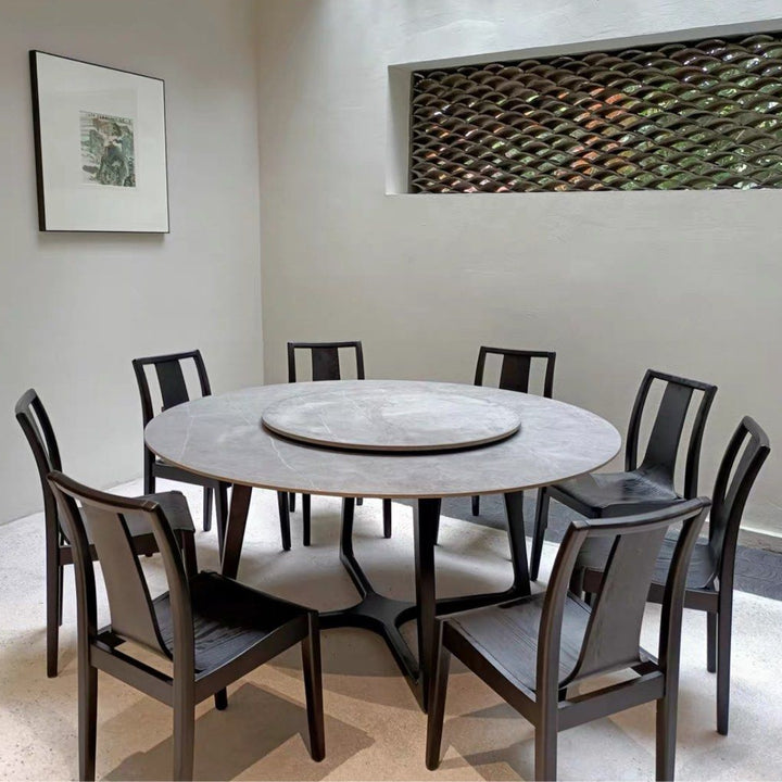 LAUFEYSON Rustic Solid Wood Dining Chair - Radical Homes Singapore