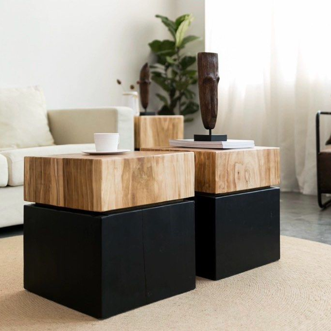 WELSH Modern Wood Coffee Table