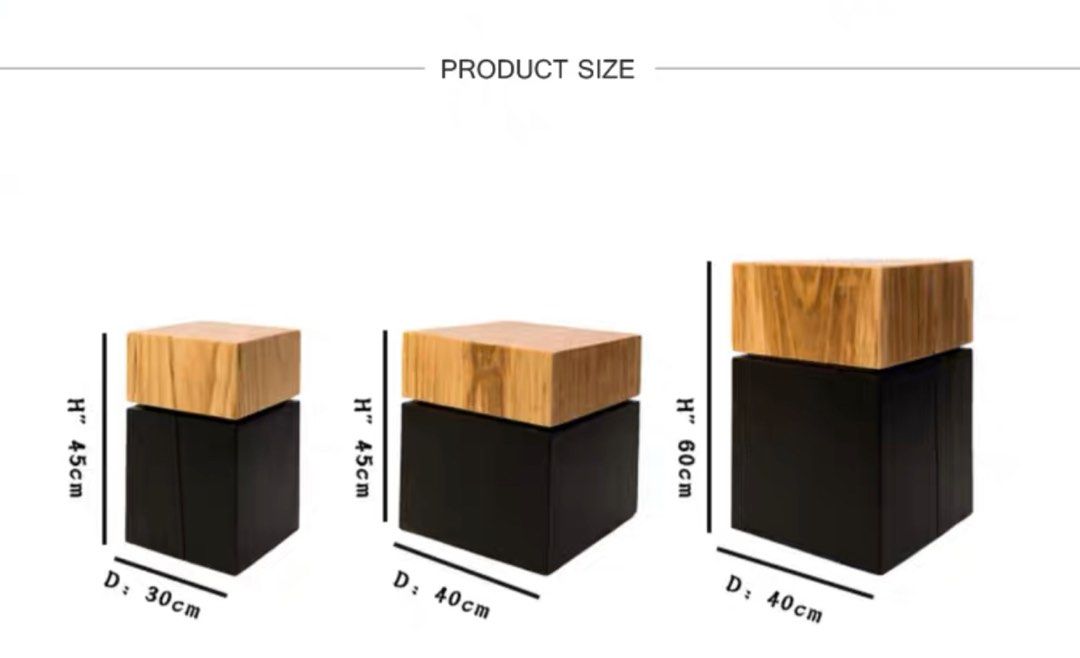 WELSH Modern Wood Coffee Table