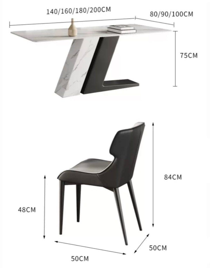 GAVRIEL Modern Sintered Stone Dining Table