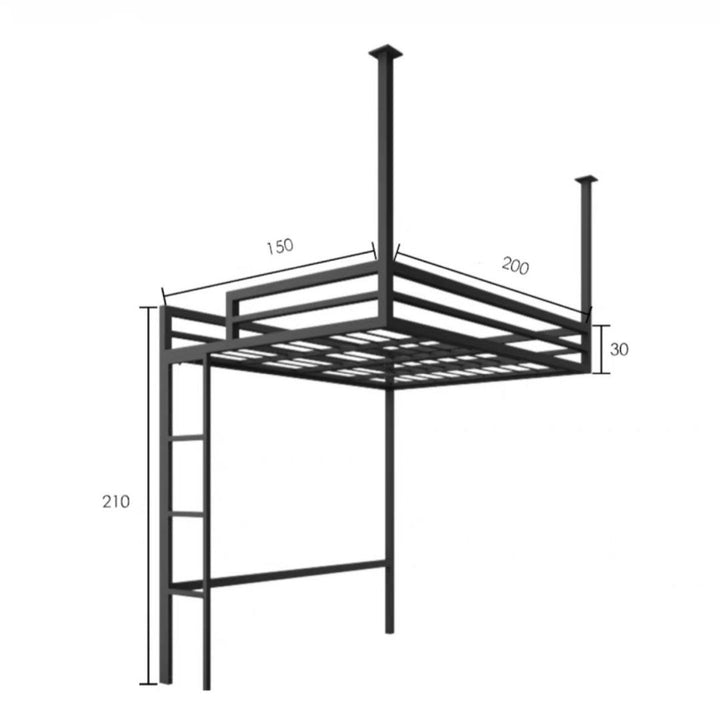 LORO Modern Loft Bed