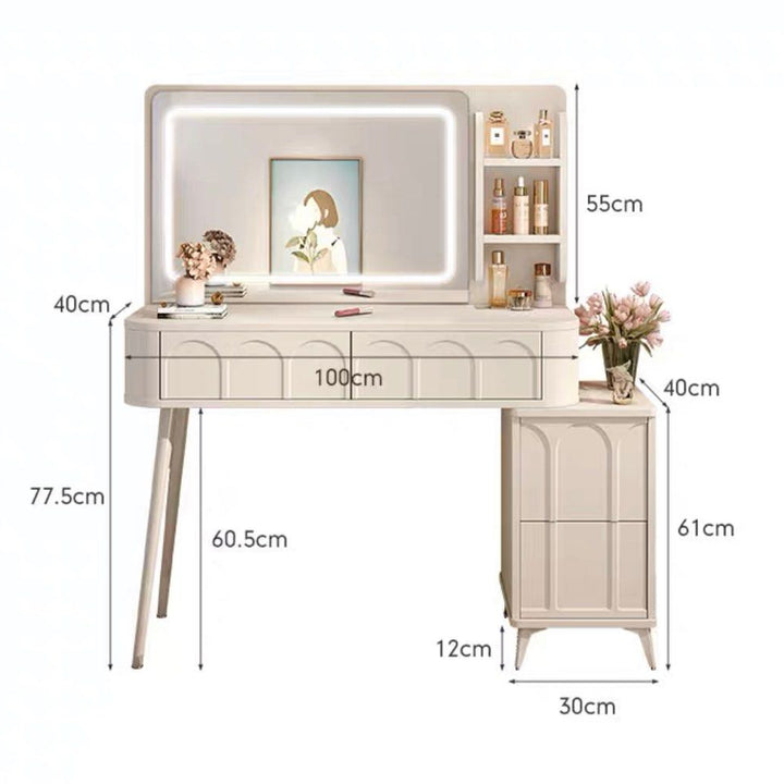 LOUIE Modern Vanity Table Set