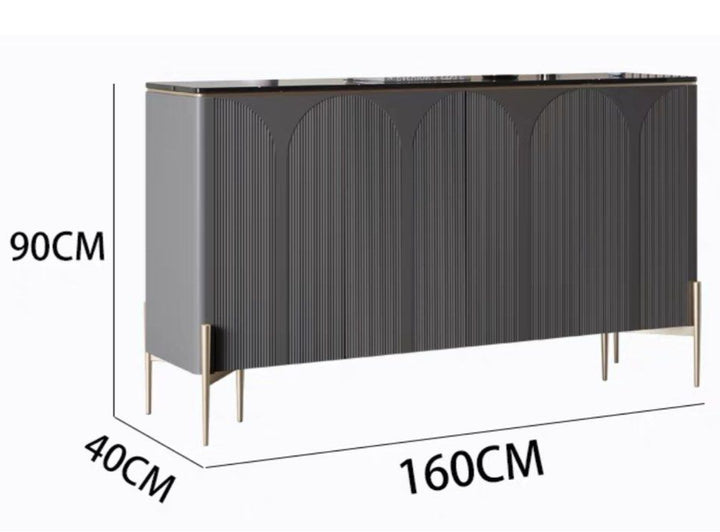 MOZENE Modern Sintered Stone Sideboard