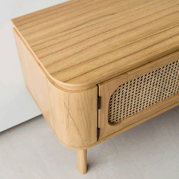 GARAN Rustic Solid Wood TV Console