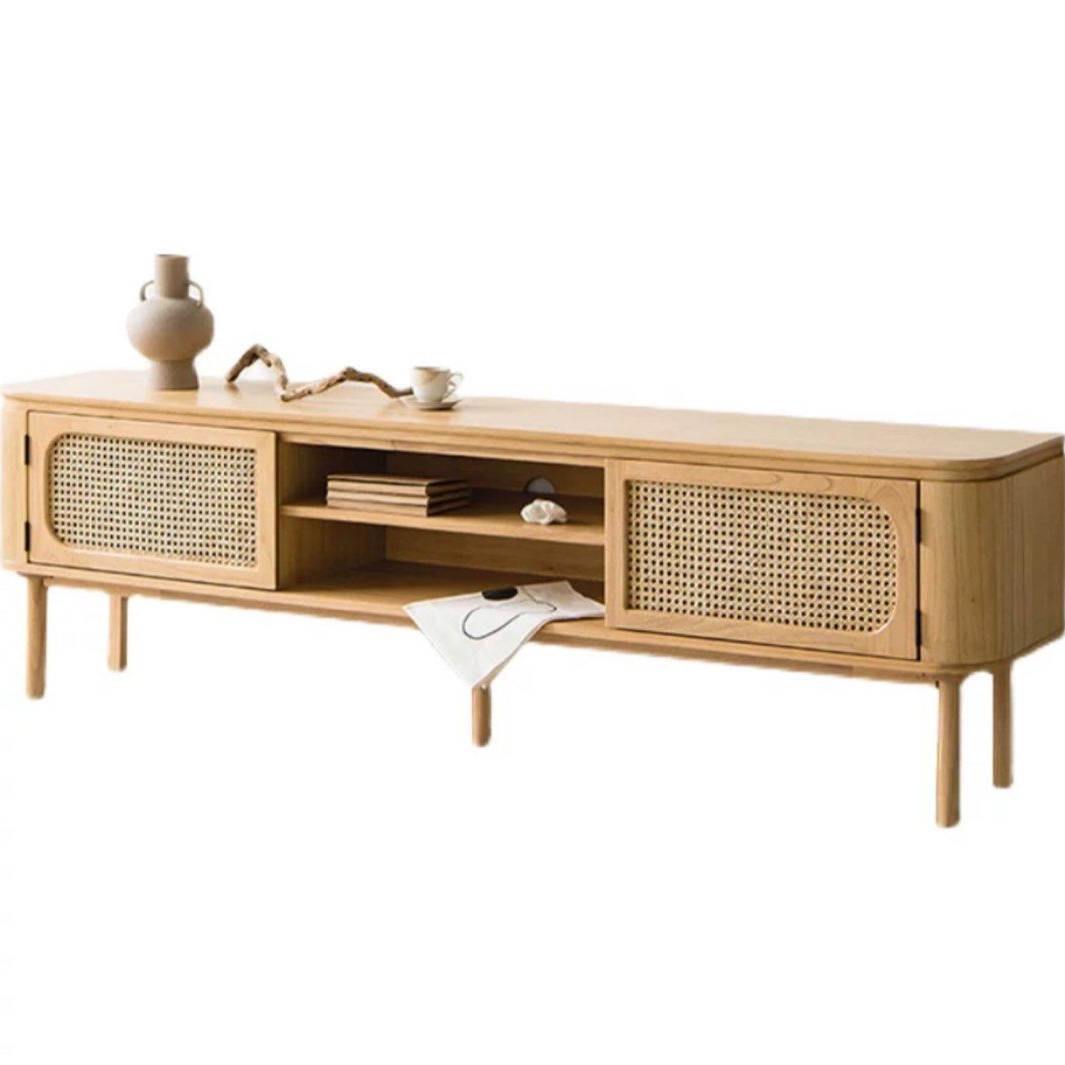 GARAN Rustic Solid Wood TV Console