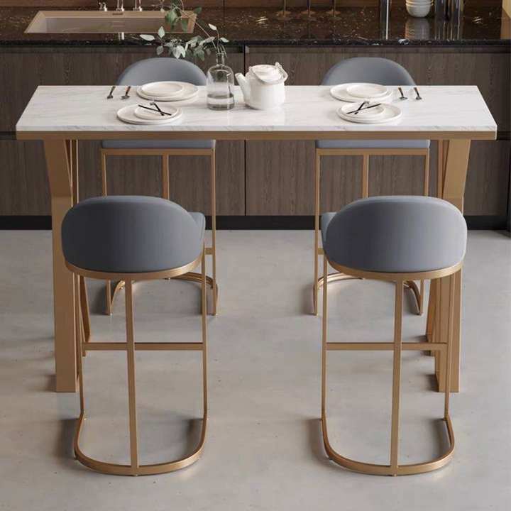 BEVA Modern Slate Bar Table & Stool