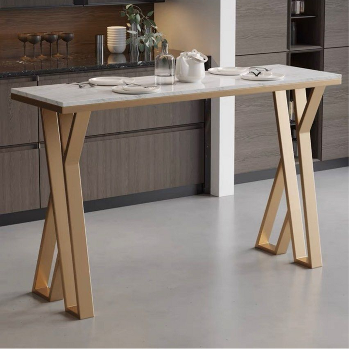 BEVA Modern Slate Bar Table & Stool