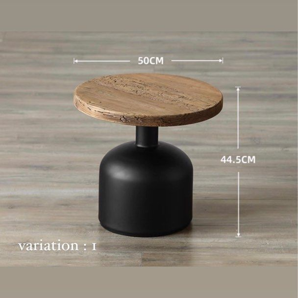 LEBLANC Rustic Solid Wood Coffee Table