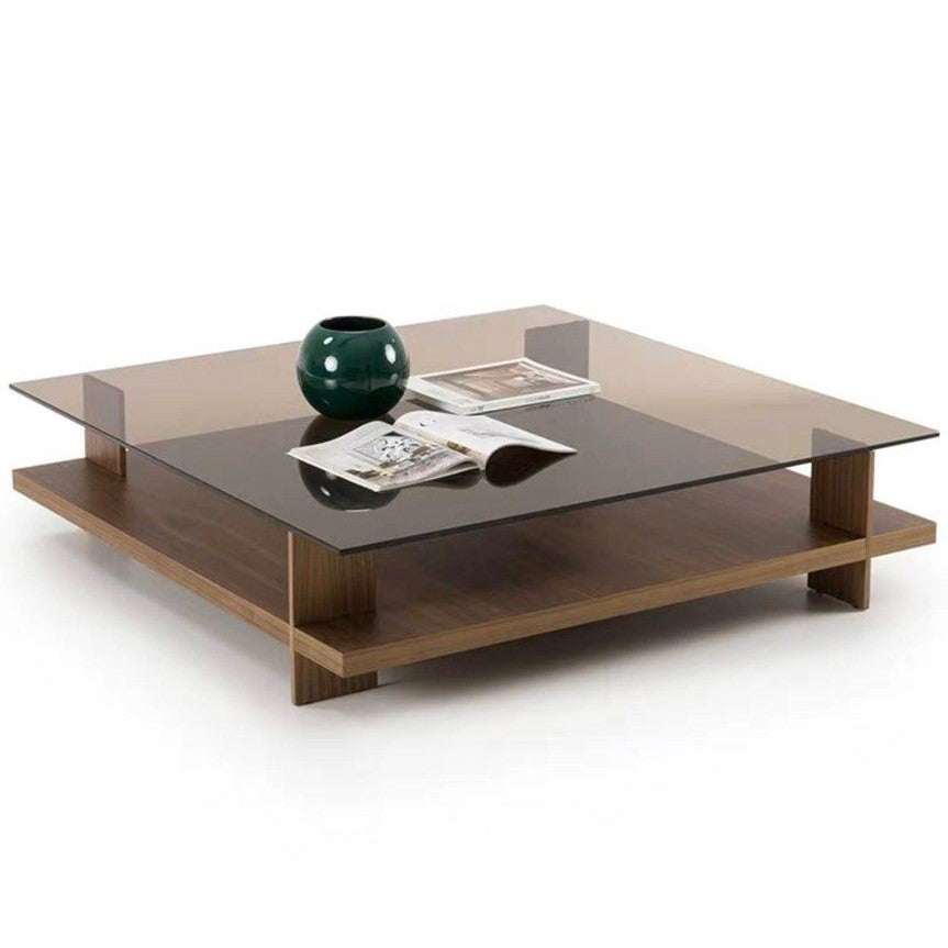 LESTER Modern Solid Wood Coffee Table