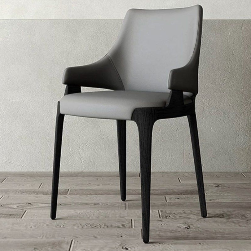 AMORA Modern Leather Dining Chair