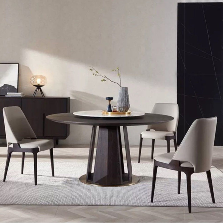 AMORA Modern Leather Dining Chair