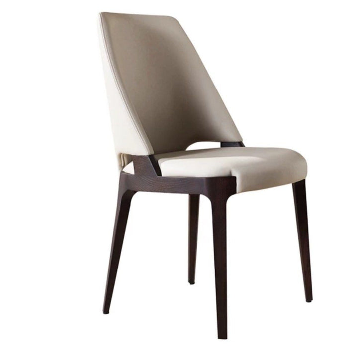 AMORA Modern Leather Dining Chair