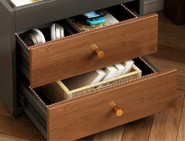 YASSER Wooden Side Table
