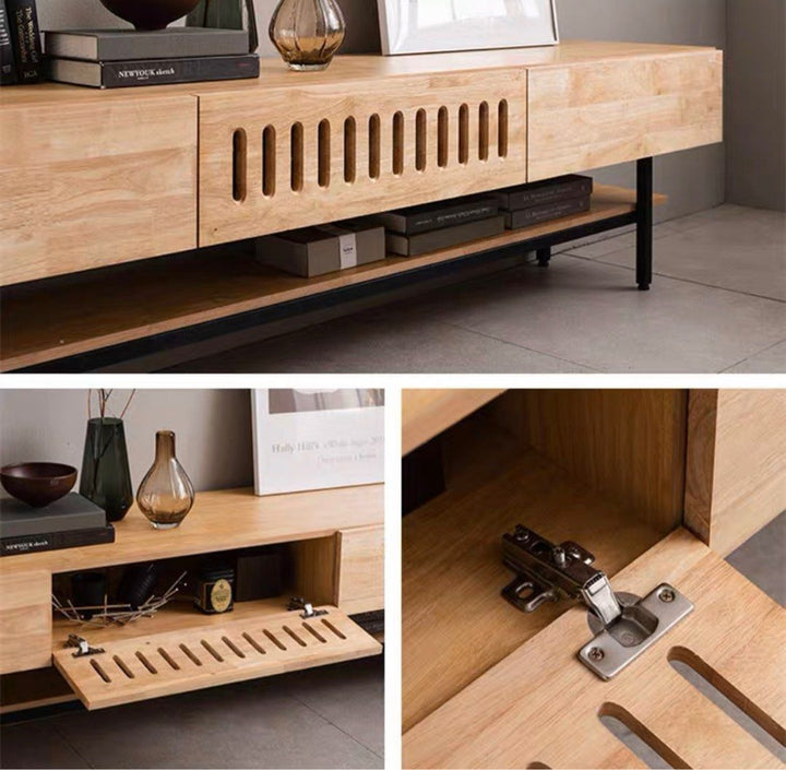 VALTIN Industrial Solid Wood TV Console