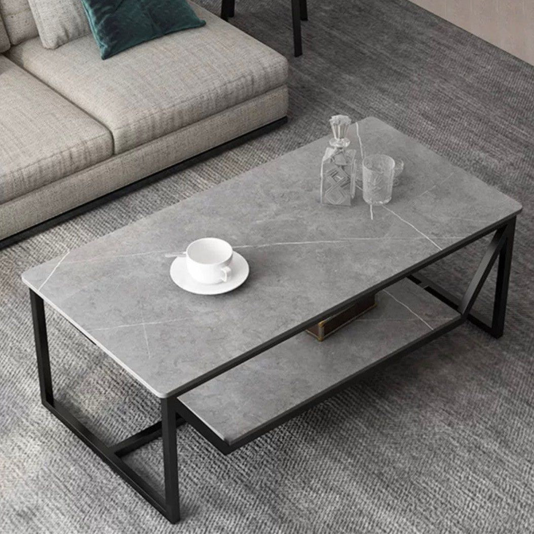 MELINA Modern Slate Coffee Table
