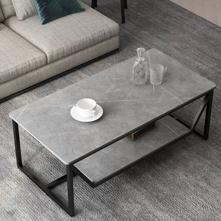 MELINA Modern Slate Coffee Table