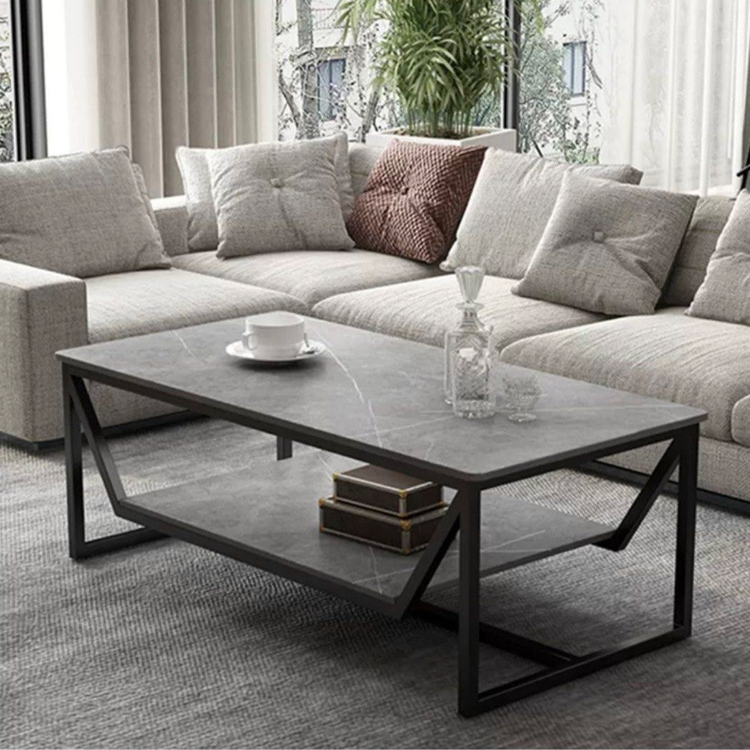 MELINA Modern Slate Coffee Table