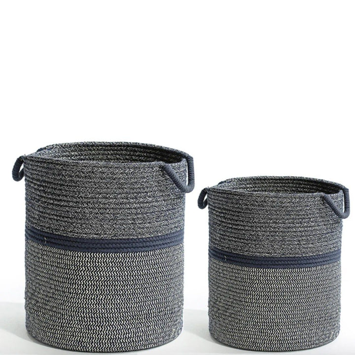 MARARINE Cotton Storage Basket (Set of 2)