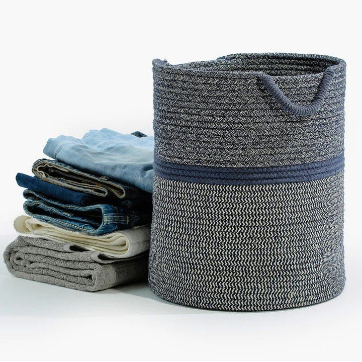 MARARINE Cotton Storage Basket (Set of 2)