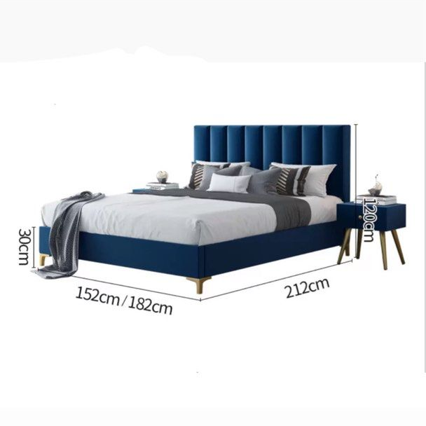 MARGOT Modern Velvet Bedframe