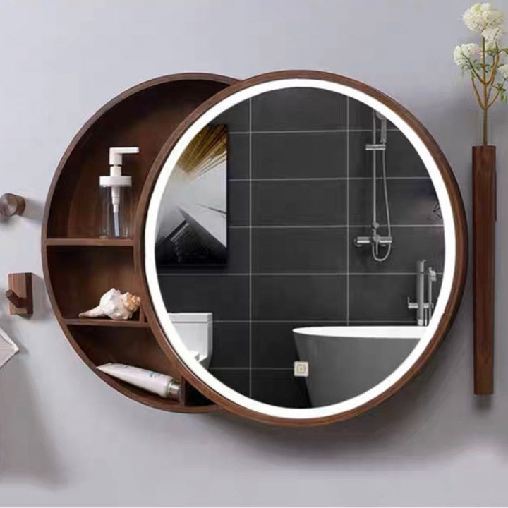 MARGRET Round Bathroom LED Mirror