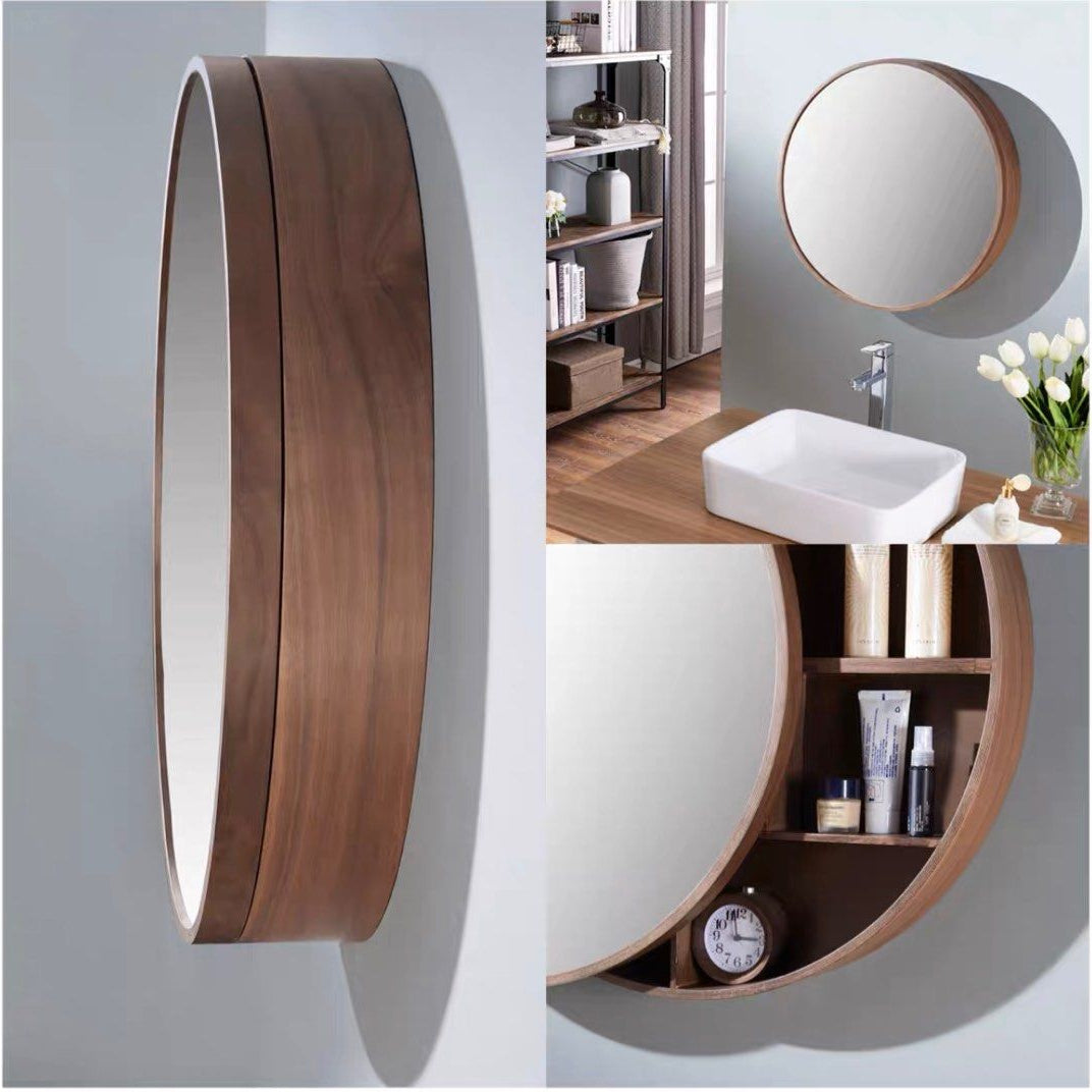 MARGRET Round Bathroom LED Mirror
