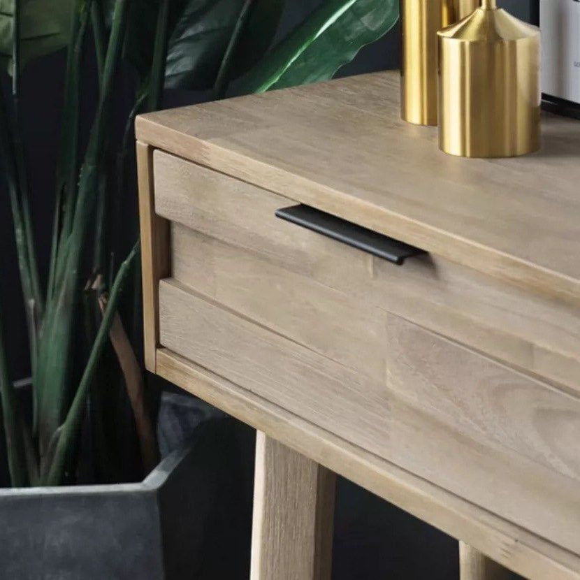ARVID Vintage Solid Wood Console Table