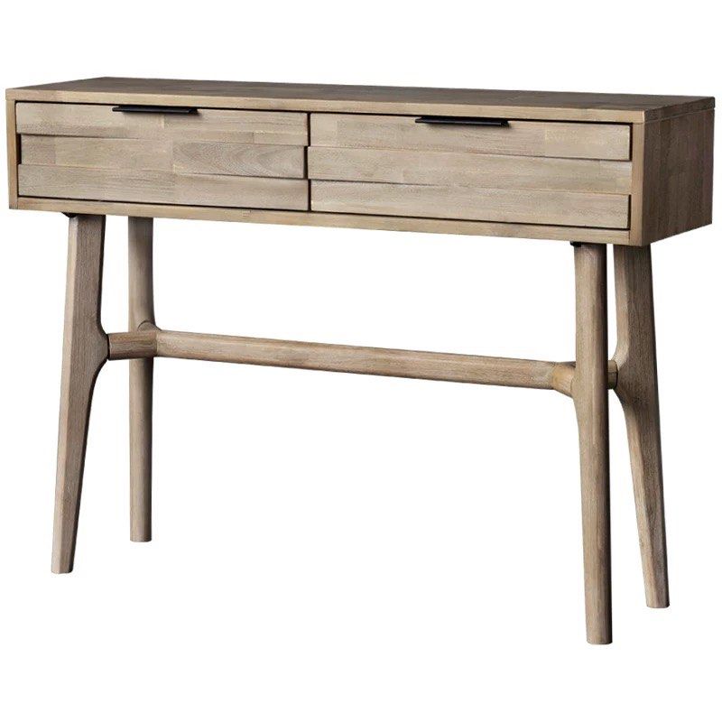 ARVID Vintage Solid Wood Console Table