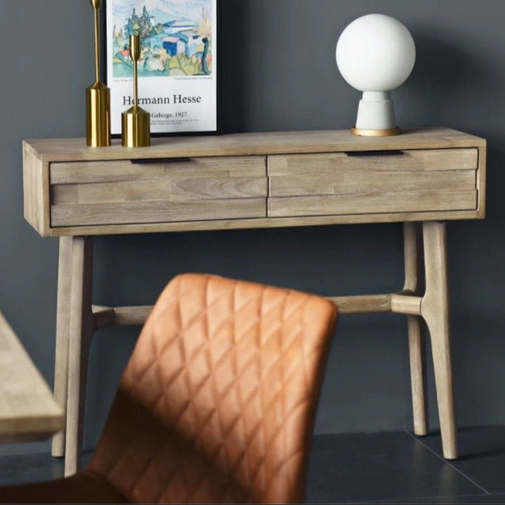 ARVID Vintage Solid Wood Console Table