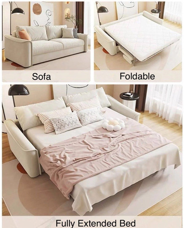VENARO Foldable Sofa Bed with Mattress