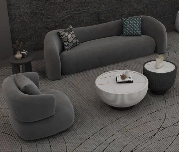 MARSHEL Modern Velvet Sofa