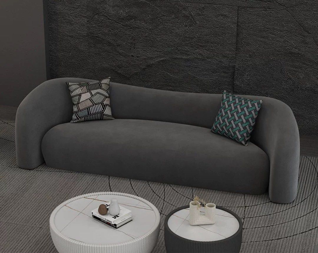MARSHEL Modern Velvet Sofa