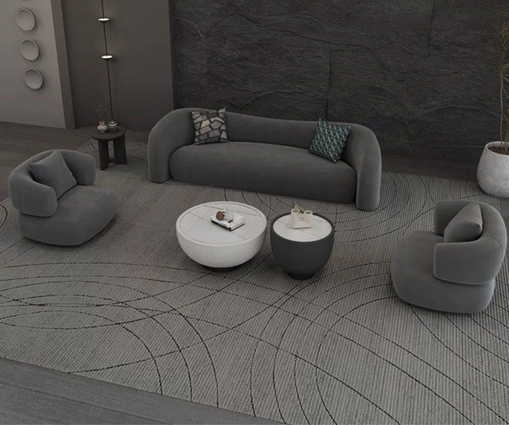 MARSHEL Modern Velvet Sofa